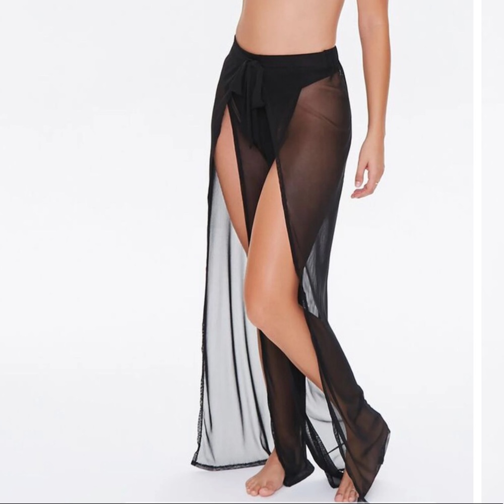 Forever 21 Mesh Swim Cover-Up Pants